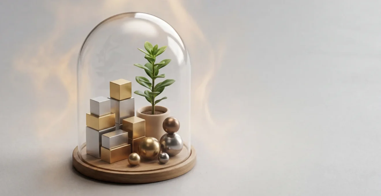 Illustration conceptuelle d'une stratégie d'épargne face à l'inflation